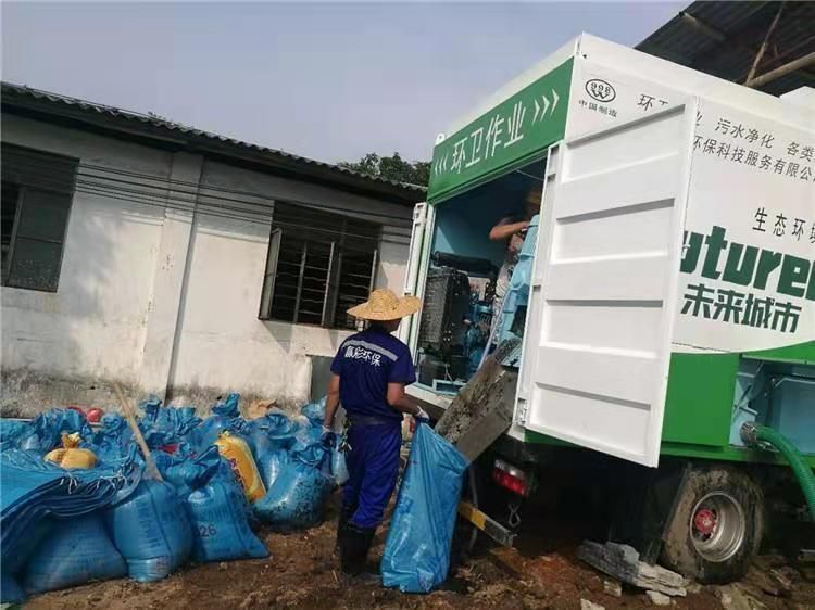 梅州工业污泥压干处理